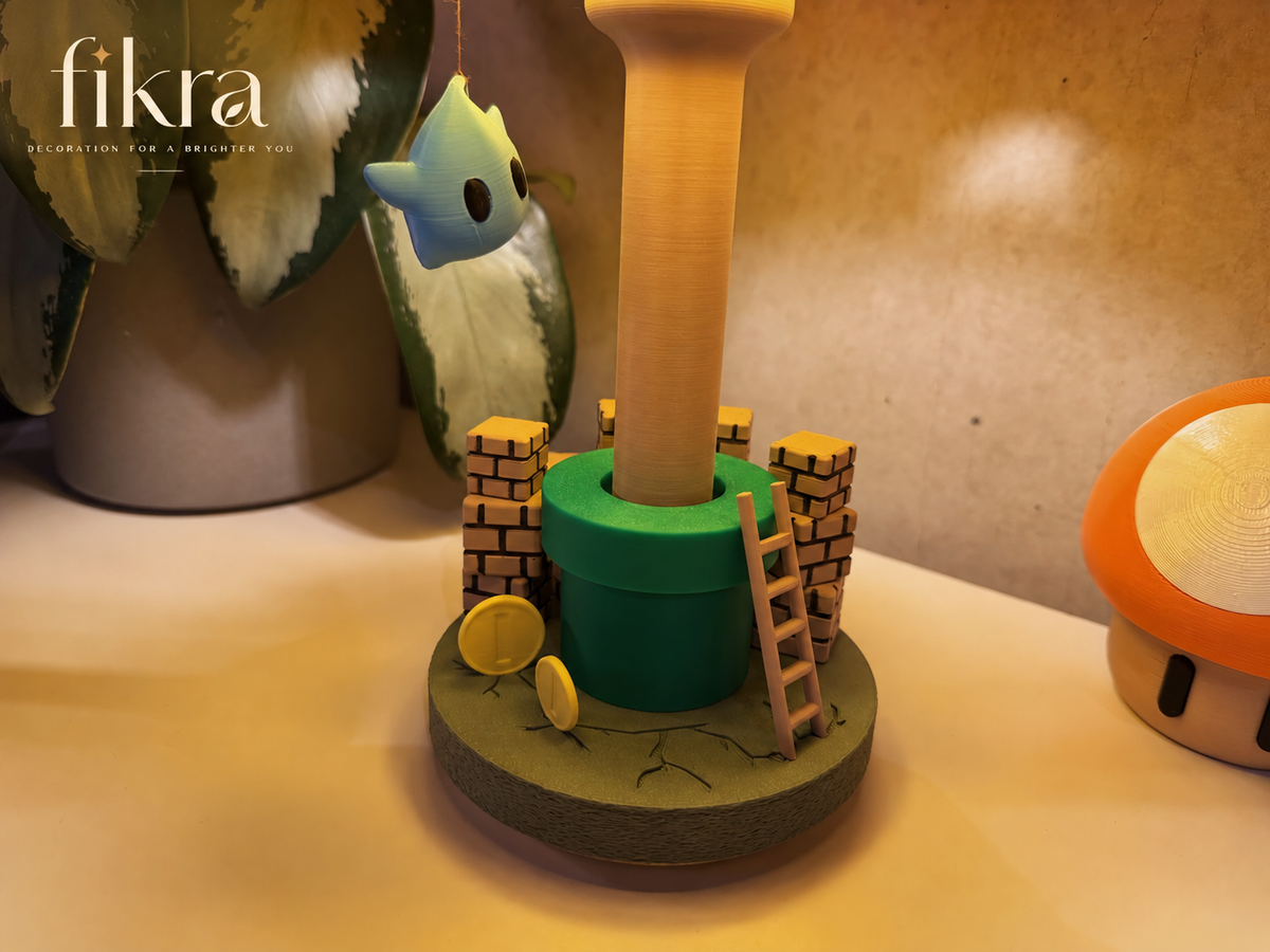 Question Block Galaxy Table Lamp