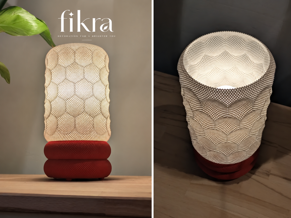 Sphere Basket Table Lamp