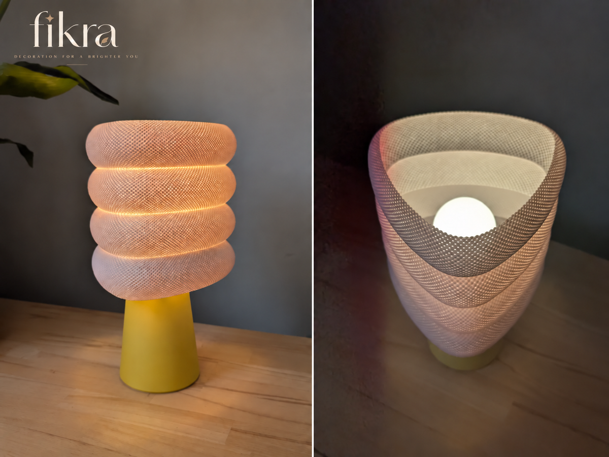 Triangular Retro Table Lamp