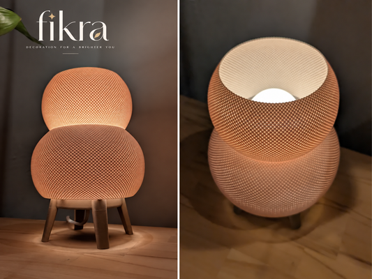 Double Ring Table Lamp