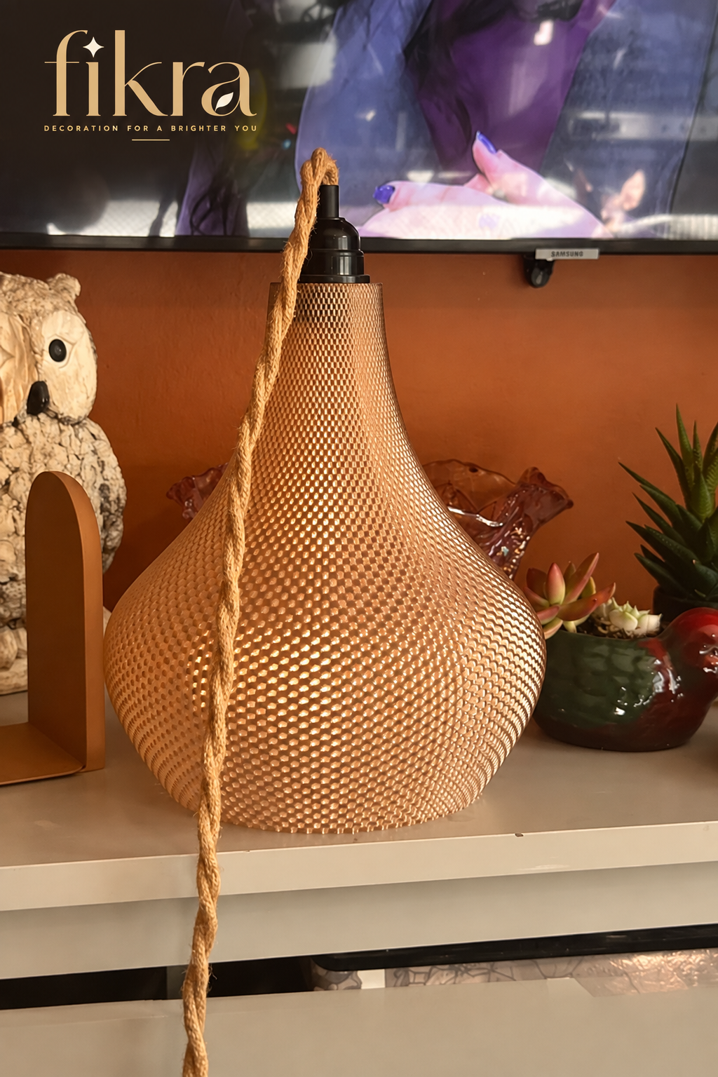 Organic Ripple Lamp