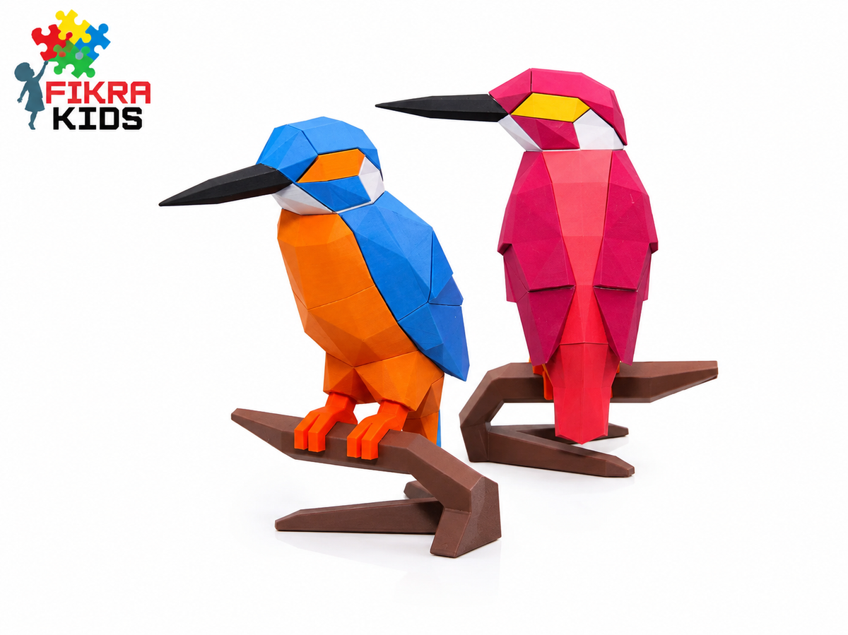 Kingfisher magnet puzzle