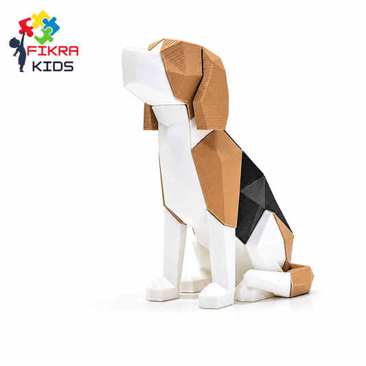 Dog puzzle magnet